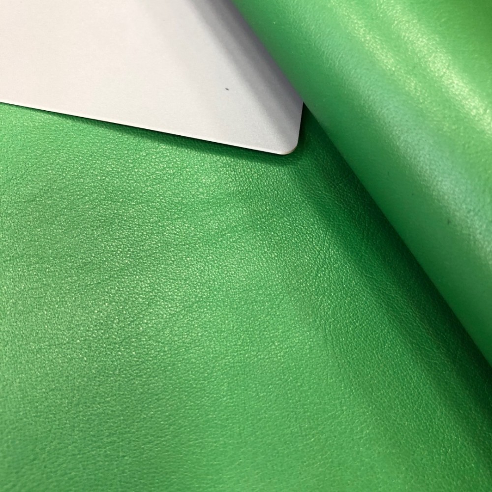 Кожа КРС, наппа, 1.1-1.3 мм, NAPPACOLORS, цвет Green Ray, MASTROTTO, Италия