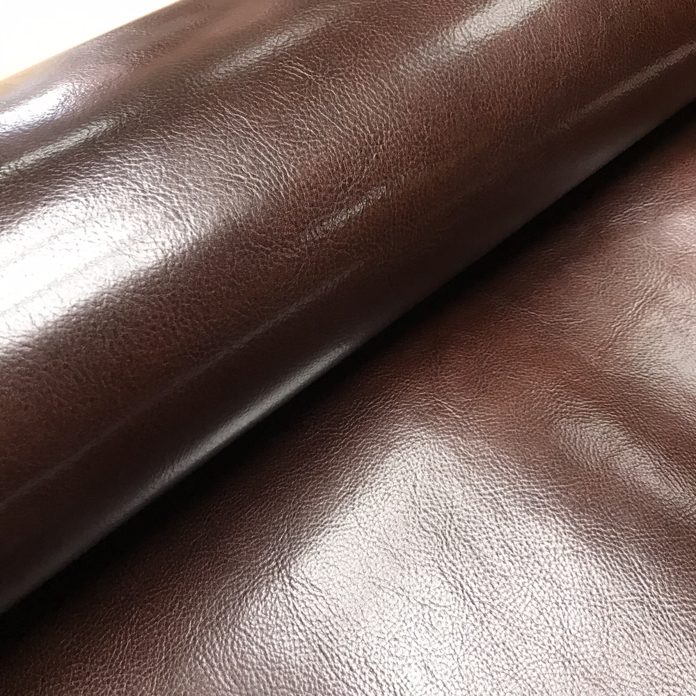 Кожа растительного дубления, 1.4-1.6 мм, цвет CASTAGNA, OLD FASHION, ARTIGIANO DEL CUOIO, Италия