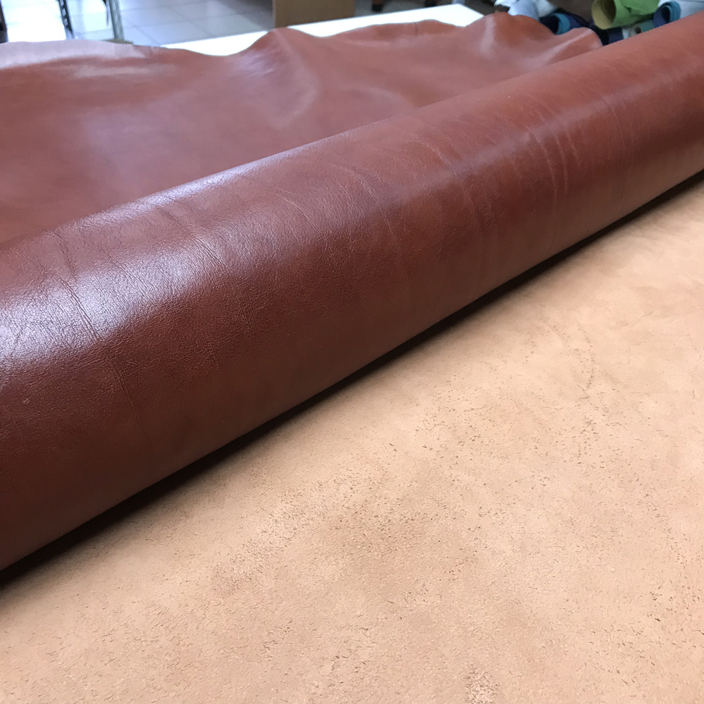Кожа растительного дубления, 2.0-2.2 мм, цвет RUGGINE, TANGO, ARTIGIANO DEL CUOIO, Италия