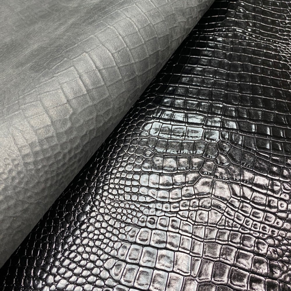 Кожа РД с тиснением, 1.4-1.6 мм, цвет Nero, Cocco Himalaya, ARTIGIANO DEL CUOIO, Италия