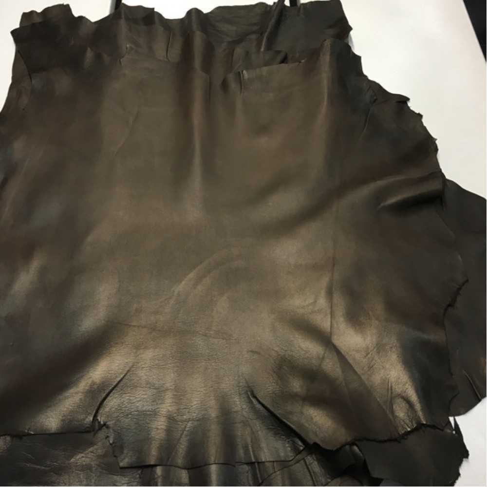 Кожа овцы, наппа, тёмно-коричневый, ИТАЛИЯ