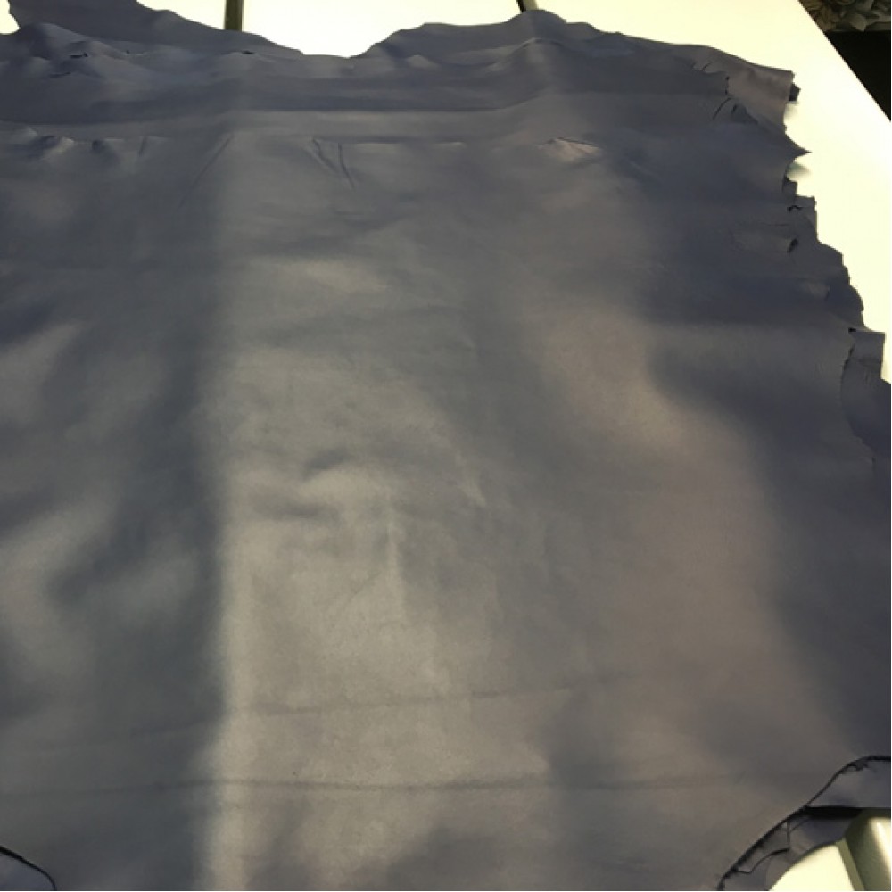 Кожа овцы, наппа, тёмно-синий, ИТАЛИЯ