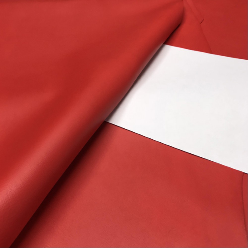 Кожа овцы, наппа, 0.8-1.0 мм, цвет красный, RUSSO DI CASANDRINO, Италия