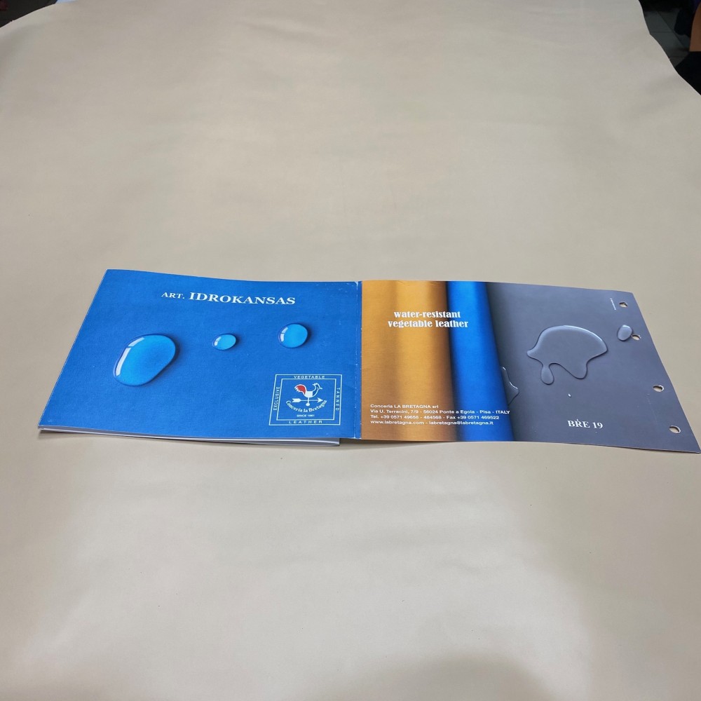 Водостойкая кожа РД, 1.2-1.4 мм, цвет Porcellana, IDROKANSAS, LA BRETAGNA, Италия