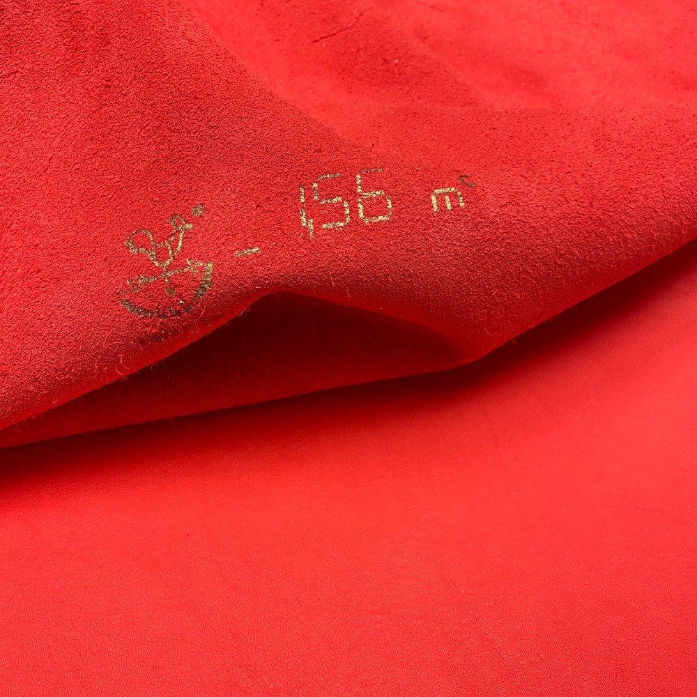 Кожа РД, 1.0-1.2 мм, цвет Fiamma, SETA, LA BRETAGNA, Италия