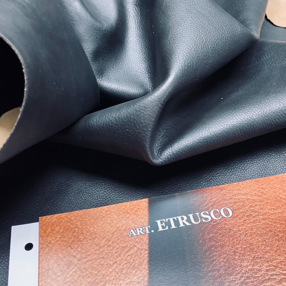 Кожа РД плечи, 1.0-1.2 мм, цвет Antracite, ETRUSCO, LA BRETAGNA, Италия