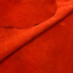 Кожа КРС, замшевый спилок, 1.2-1.4 мм, VESUVIOCOLORS, цвет Sunstar, MASTROTTO, Италия