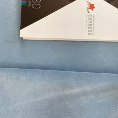Кожа КРС, замшевый спилок, 1.2-1.4 мм, VESUVIOCOLORS, цвет Sky, MASTROTTO, Италия