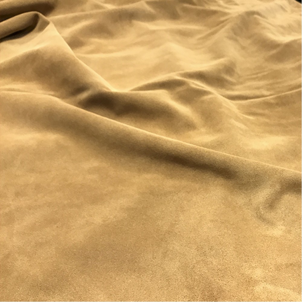 Кожа КРС, замшевый спилок, 1.2-1.4 мм, VESUVIOCOLORS, цвет Caramel, MASTROTTO, Италия