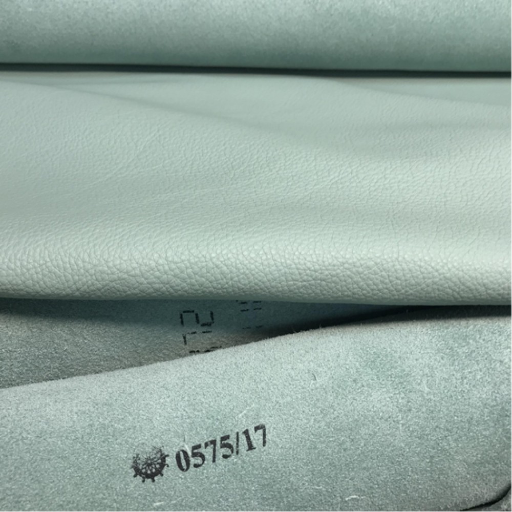 Кожа КРС, полуфлотер, 1.2-1.4 мм, PRESCOTT, цвет Aqua Azul, MASTROTTO, Италия