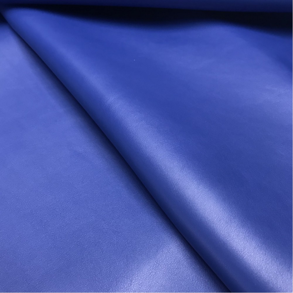 КРС гладкий, 1.1-1.3 мм, NAPPACOLORS, цвет DENIM, MASTROTTO, Италия