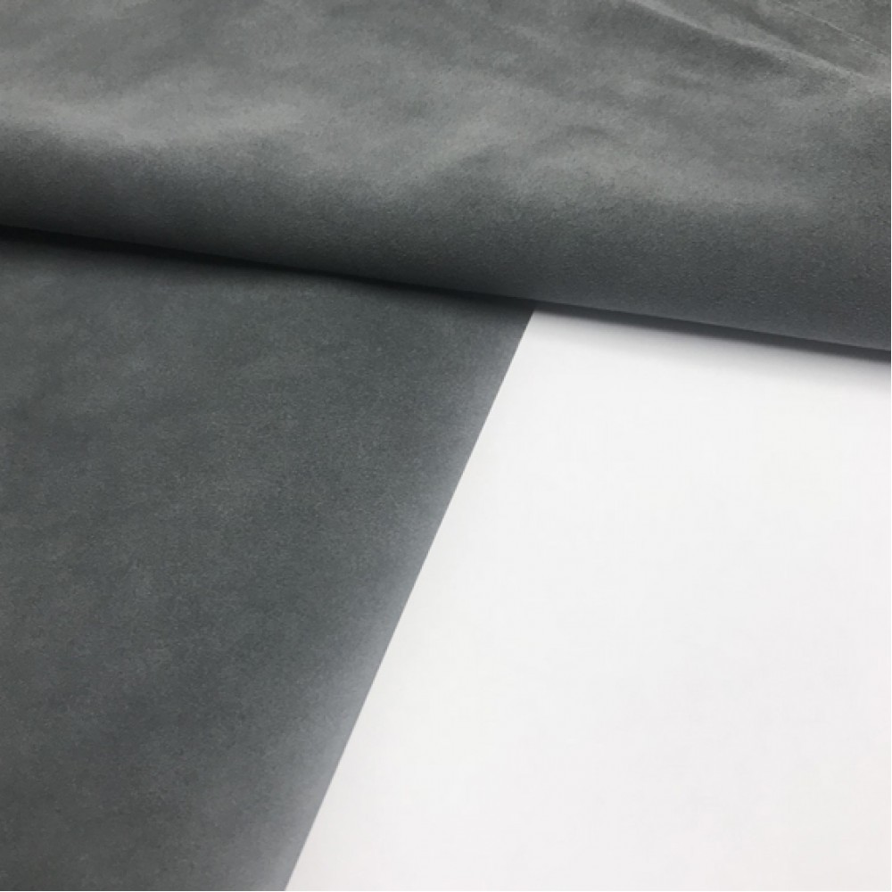 Кожа КРС, замшевый спилок, 1.2-1.4 мм, VESUVIOCOLORS, цвет Brain, MASTROTTO, Италия