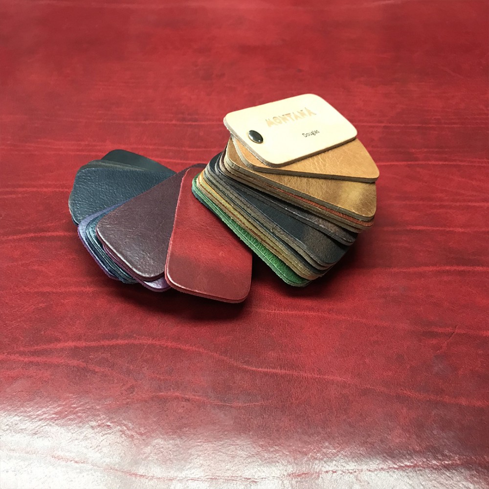 Плечи растительного дубления, 2.8-3.0 мм, цвет 115 красный, DOUGLAS, MONTANA, Италия