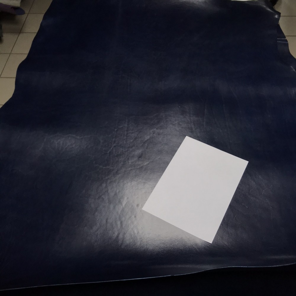 Плечи растительного дубления, 2.8-3.0 мм, цвет 906 синий, MEDUSA, MONTANA, Италия