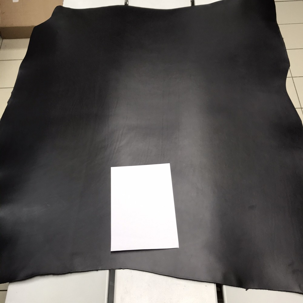 Плечи растительного дубления, 2.6-2.8 мм, цвет 100 черный, BUTTERO, WALPIER, Италия