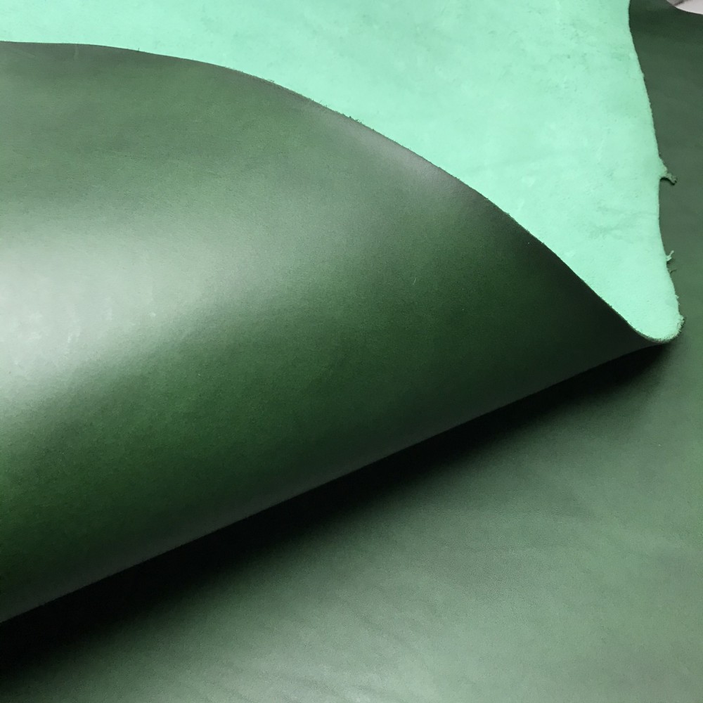 Плечи растительного дубления, 2.6-2.8 мм, цвет 11 зеленый, BUTTERO, WALPIER, Италия